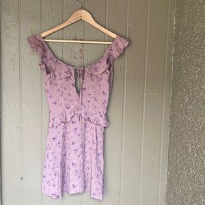 Flynn Skye floral mini dress